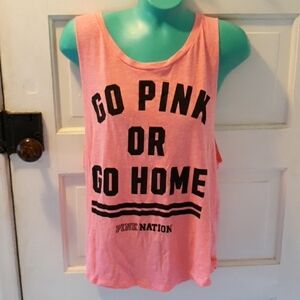 Victoria's Secret pink medium pink tank top